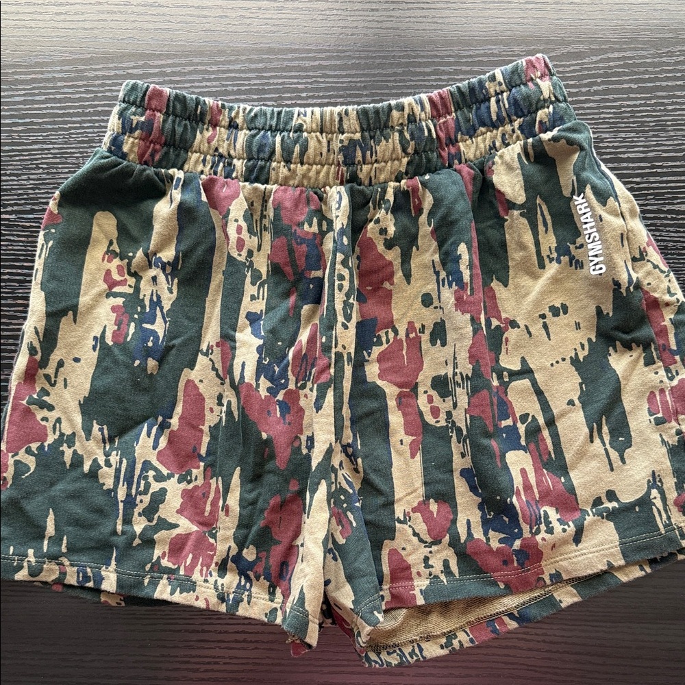 Gymshark Multicolor Camouflage Shorts
